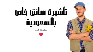 استخراج تأشيرة سائق خاص 