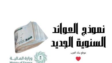 وزارة المالية تُوضح المستندات المطلوبة ...نموذج العوائد السنوية الجديد 1446