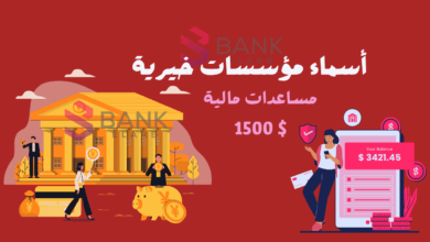 أسماء مؤسسات خيرية توفر مساعدات مالية 1500 $