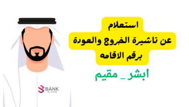 استعلام عن تاشيرة الخروج والعودة برقم الاقامه